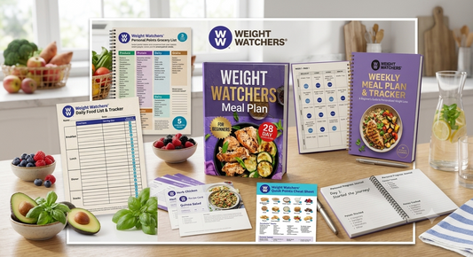 Get Weight Watchers Bundle ( Weekly Meal Plans + 28 Days Meal Plans + Grocery Lists + Cheat Sheets & Food List )